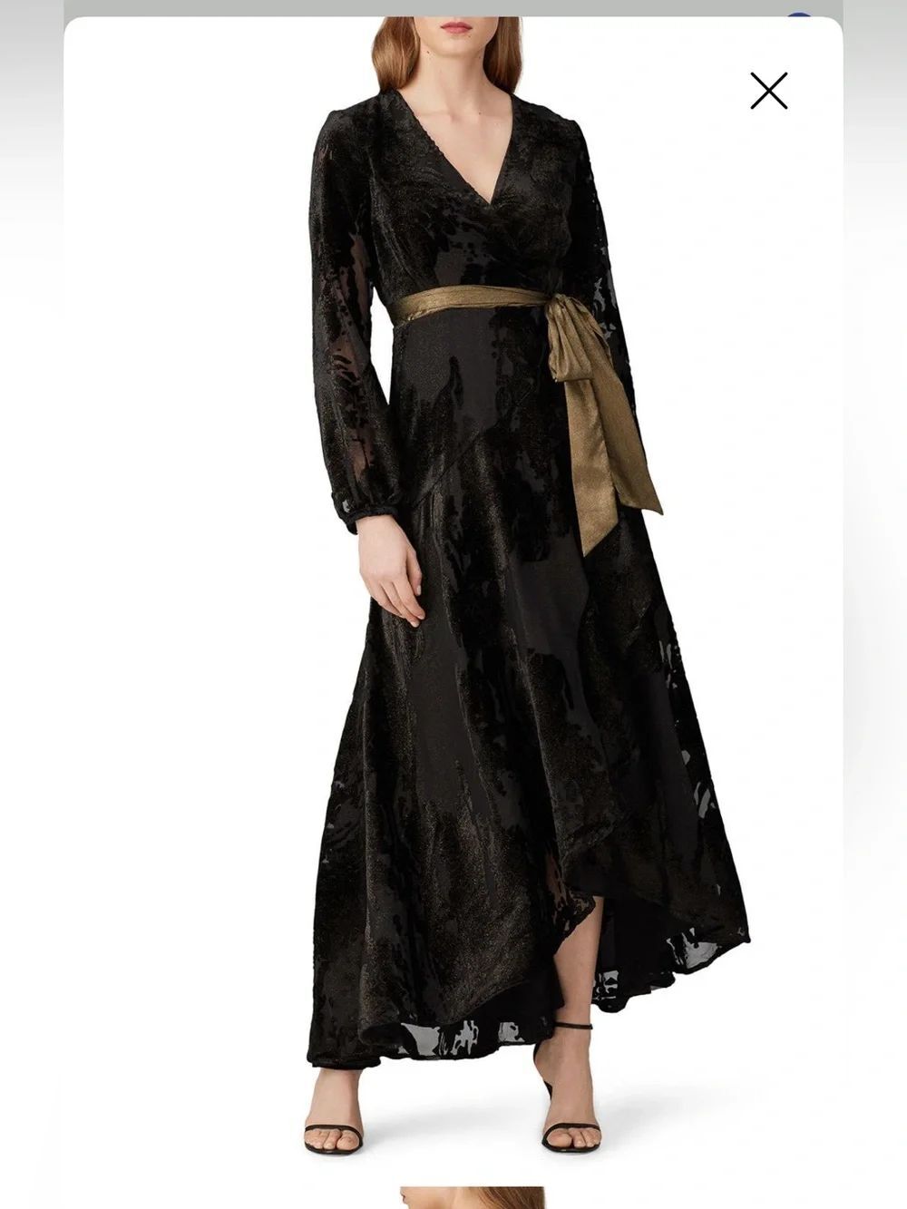 Hutch Velvet Celine Gown